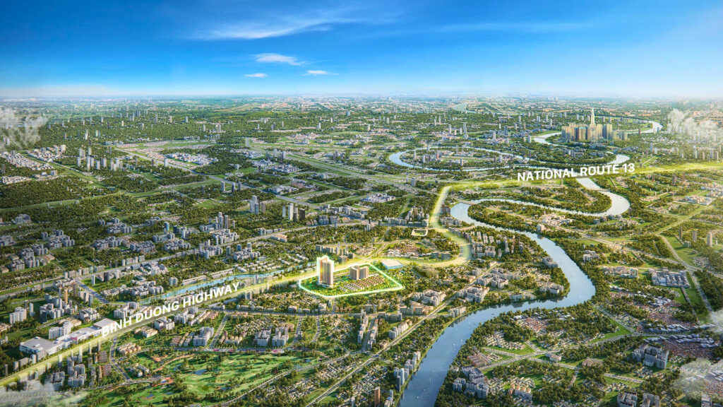 Bản đồ 360 độ Setia Edenia